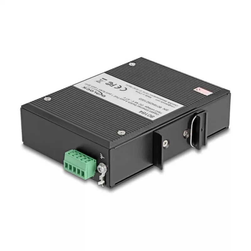 Przełącznik sieciowy DELOCK 80164 4-portowy Gigabit PoE z 1 portem uplink RJ45