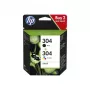 HP 304 2-pack Black/Tri-color Original Ink Cartridges