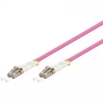 Goobay LC-LC 2m InfiniBand kabel światłowodowy fioletowy OM4 25µm