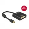 adapter kablowya wideo DeLOCK 62605 Mini DisplayPort do DVI-I 0,2 m
