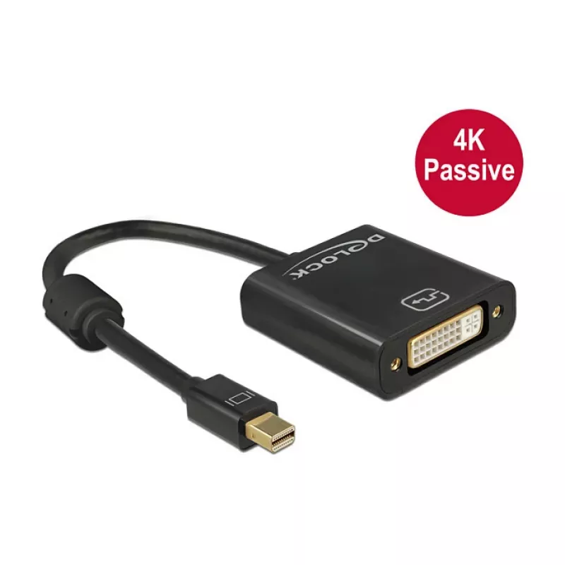 adapter kablowya wideo DeLOCK 62605 Mini DisplayPort do DVI-I 0,2 m
