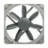 Wentylator komputerowy Noctua NF-S12B REDUX-1200 PWM 120 mm, 12 V, 1200 RPM, 18,1 dB, szary