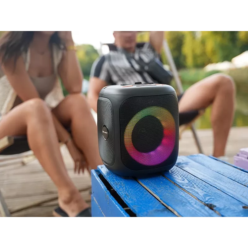 Bezprzewodowe słuchawki douszne True Wireless (TWS) TRACER Cube20 czarne