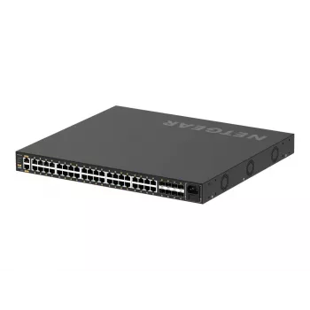 NETGEAR GSM4248P-100EUS przełącznik sieciowy Zarządzany L2/L3/L4 Gigabit Ethernet (10/100/1000) Power over Ethernet (PoE) Czarny