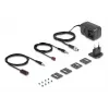Zestaw nadajnika i odbiornika AV DELOCK 65955 — Przedłużacz HDMI Cat6/Cat6a, do 3840×2160, przewodowy, zasilanie Micro-USB B