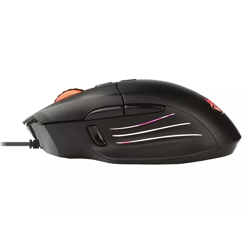 Mysz gamingowa TRACER Game Zone Odin RGB — do 16000 DPI, przewodowa, podświetlenie RGB