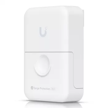 Ethernet surge protector UBIQUITI UACC-ETH-SP-Pro — 10 Gbit/s, 600 V, poliwęglan, biały