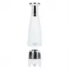 Zestaw młynków do soli i pieprzu Adler AD 4449W Steel biały, ceramiczny żarna, 150 ml, ładowanie USB-C