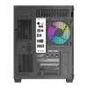 Obudowa komputerowa DarkFlash B275 PRO (czarna) z 6 dołączonymi wentylatorami