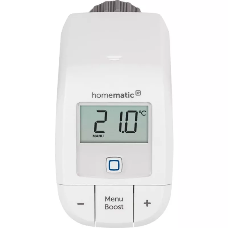 Zestaw startowy do ogrzewania inteligentnego domu HomeMatic HmIP-HAP z 3 termostatami grzejnikowymi
