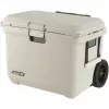 Coleman Pro 55QT Walizkowa lodówka na kółkach biała 52L 120h