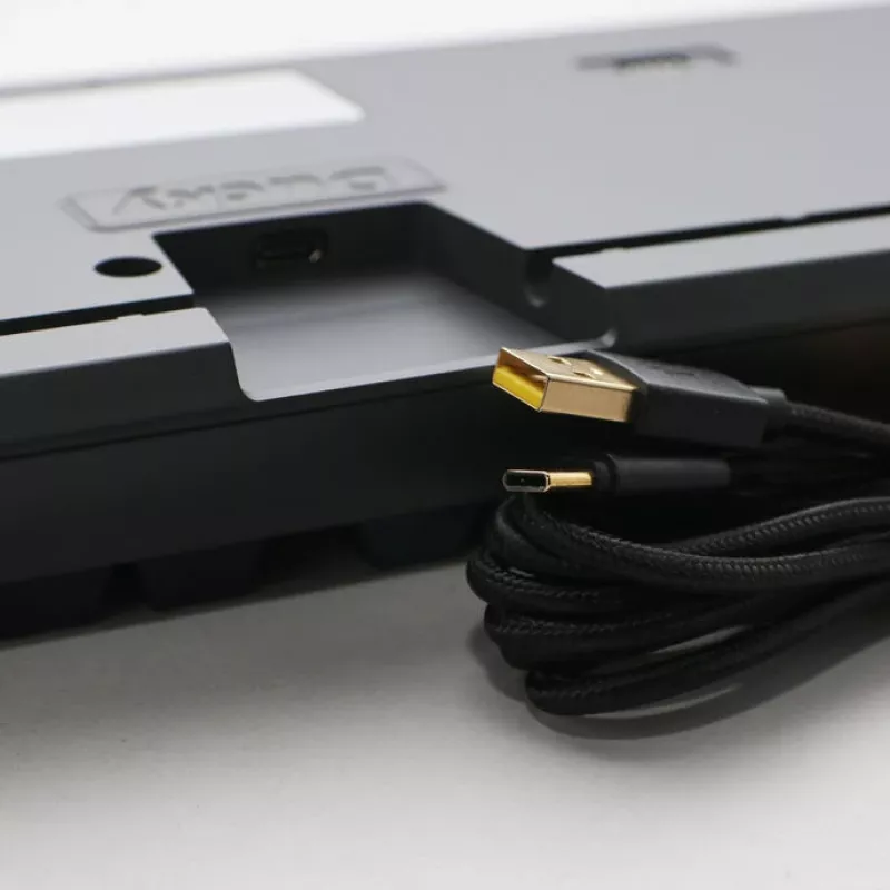 Ducky One 3 Pro Nazca Line klawiatura gamingowa, mechaniczna, 8000 Hz, Hot Swap, RGB – Cherry MX2A czerwony, US (ANSI)