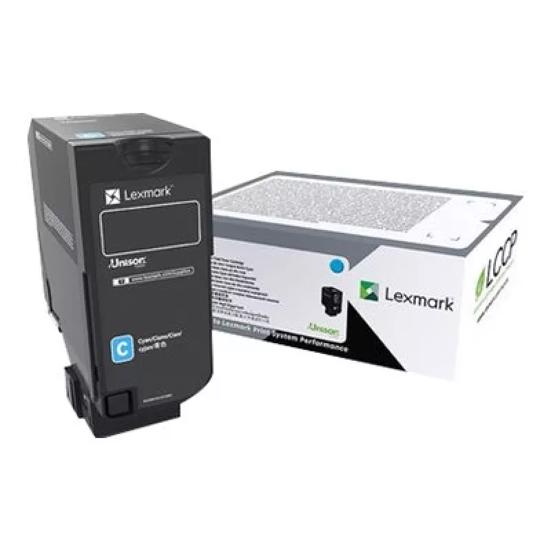 Kaseta z tonerem Lexmark CS720 Standardowa wydajność 2500 stron cyjan