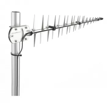 Antena masztowa Poynting LTE/GSM A-LPDA-0092 srebrna SMA (M) LoRa Helium 11dbi Yagi/Mast SMA-Męski kabel 7m