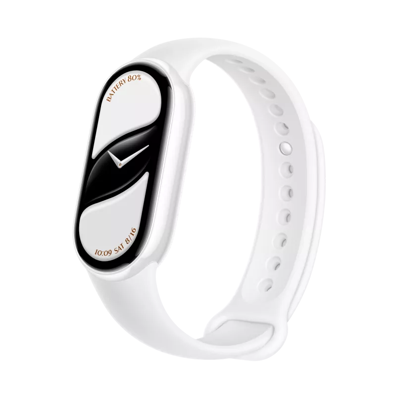 XIAOMI SMART BAND 10 CERAMIC PEARL WHITE STRAP