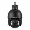 Kopułkowa kamera IP Foscam SD8P 8 MP, 4K 3840×2160, 4-krotny zoom optyczny, PTZ, IR 50 m, Wi‑Fi, MicroSD do 256 GB