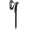 Kijki do nordic walking Leki Guide 2 — aluminium, maksymalna długość 150 cm, waga 271 g, pasek zabezpieczający Lock Security Strap Nylon, średnica trzonka Ø1,6 cm, czarny