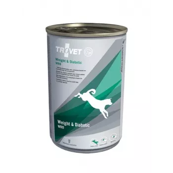 TROVET Waga & Diabetic WRD z kurczakiem - mokra karma dla psa - 400 g