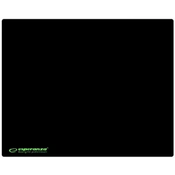 Gaming mysz pad ESPERANZA EGP102K — gumowa, 300×240 mm, grubość 3 mm, antypoślizgowa, czarna