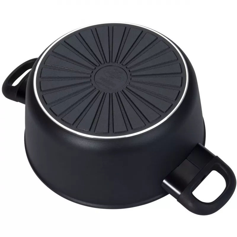 Rondel BALLARINI 75002-920-0 okrągły czarny aluminium 20 cm