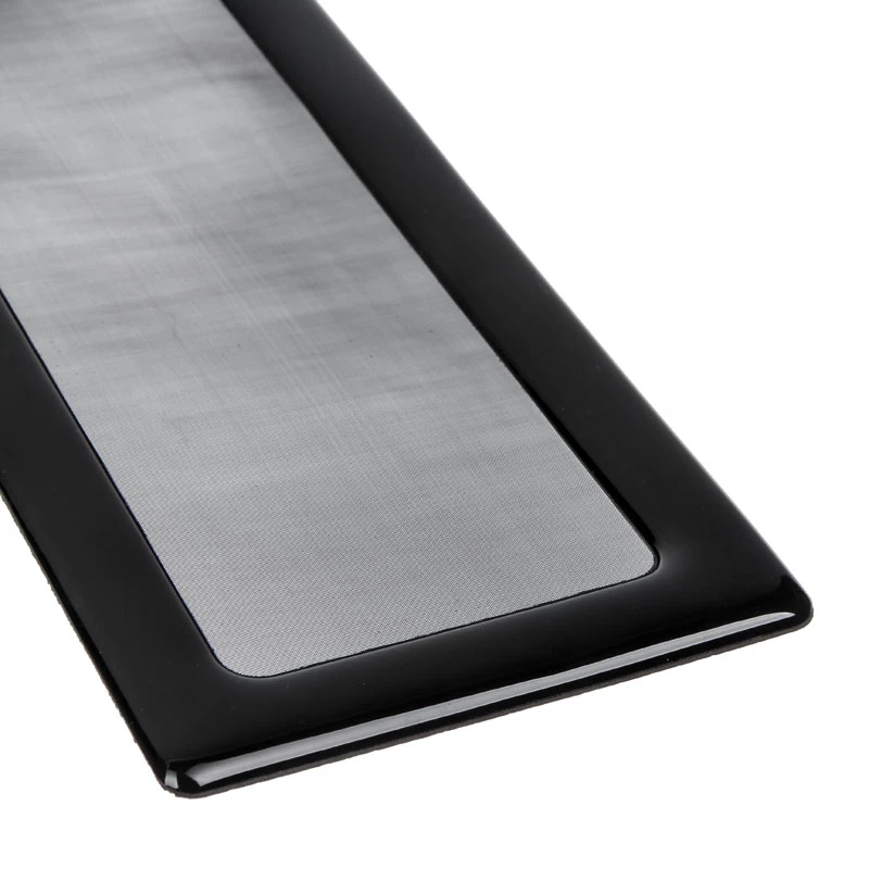 Demciflex filtr przeciwkurzowy 260mm x 80mm - czarny/czarny