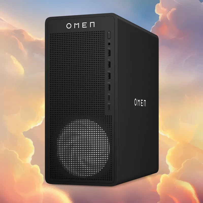 HP OMEN 16L Gaming Desktop TG03-0474ng – R7-8700F, 32 GB RAM, 1 TB SSD, RTX 5060 Ti (BX9F2EA#ABD)
