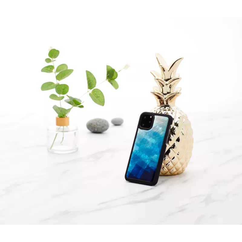 Etui ochronne na smartfona iKins do iPhone 11 Pro — połączenie kolorów niebieski lake i czarny