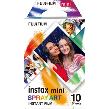 Fujifilm Instax MINI Spray Art Film wielokolorowy 5,4x8,6 cm 10 arkuszy