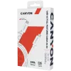 CANYON UC-44, kabel, U4-CC-5A1M-E, USB4 TYPE-C do TYPE-C 40G 1m 5A 240W(ERP) z E-MARK, CE, ROHS, biały