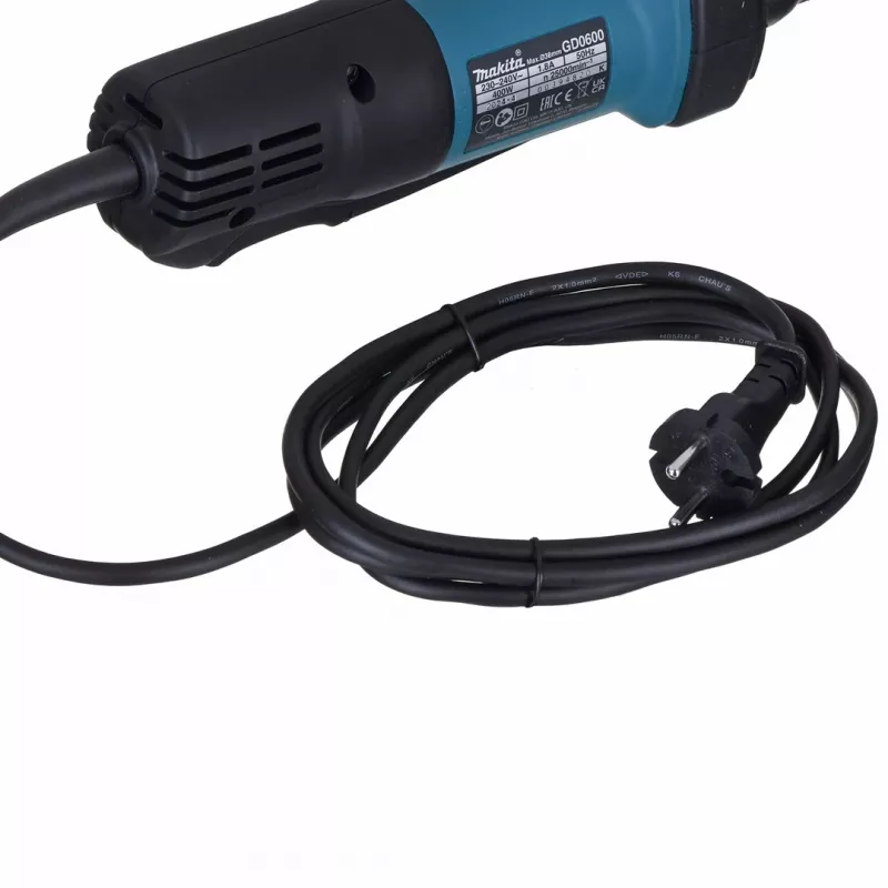 Makita GD0600 szlifierka prosta 25000 obr./min Niebieski 400 W