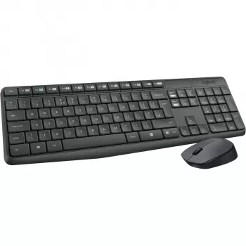Logitech MK235 - Zestaw klawiatury i myszy - Bezprzewodowy