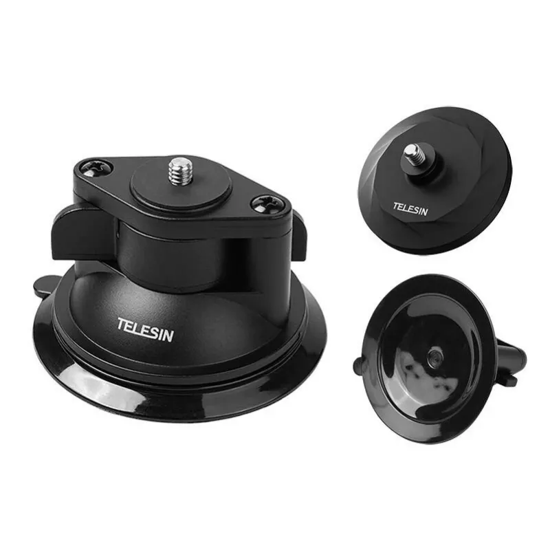 Zestaw podstawy magnetycznej i podstawy z przyssawką Telesin MAG-003 do Insta360 GO 3