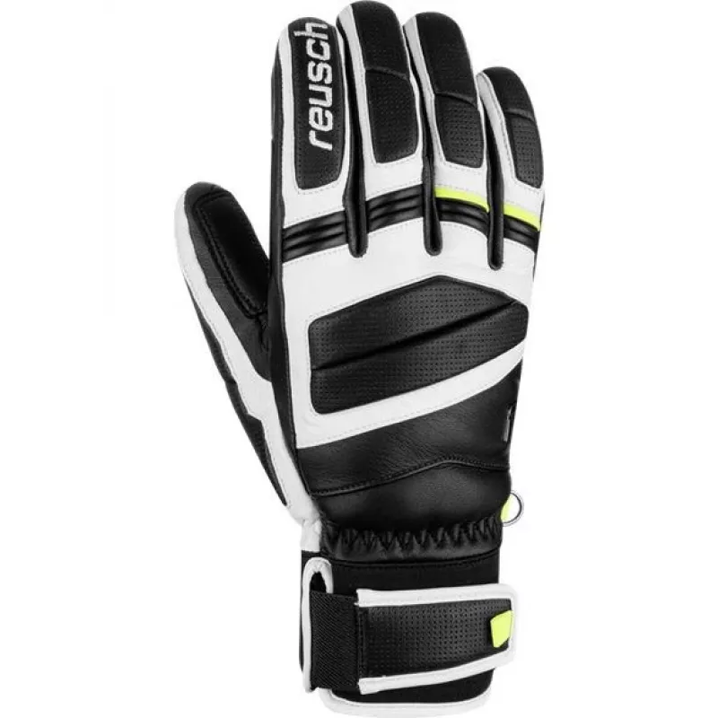 REUSCH MASTER PRO GLOVES SIZE 9 czarny, biały i żółty