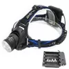 Latarka czołowa ESPERANZA EOT005 — LED Cree T6, 3W, 600 lm, AA x2, obudowa aluminiowa, wodoodporna, wstrząsoodporna, regulowany pasek na głowę