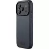 Mujjo Full Leather Case MagSafe etui do iPhone 17 Pro Szary