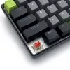Klawiatura mechaniczna MEDIA-TECH MT1260 czerwony Core MX60, układ 60%, przełączniki CHERRY MX czerwony, podświetlenie RGB, USB, zielona