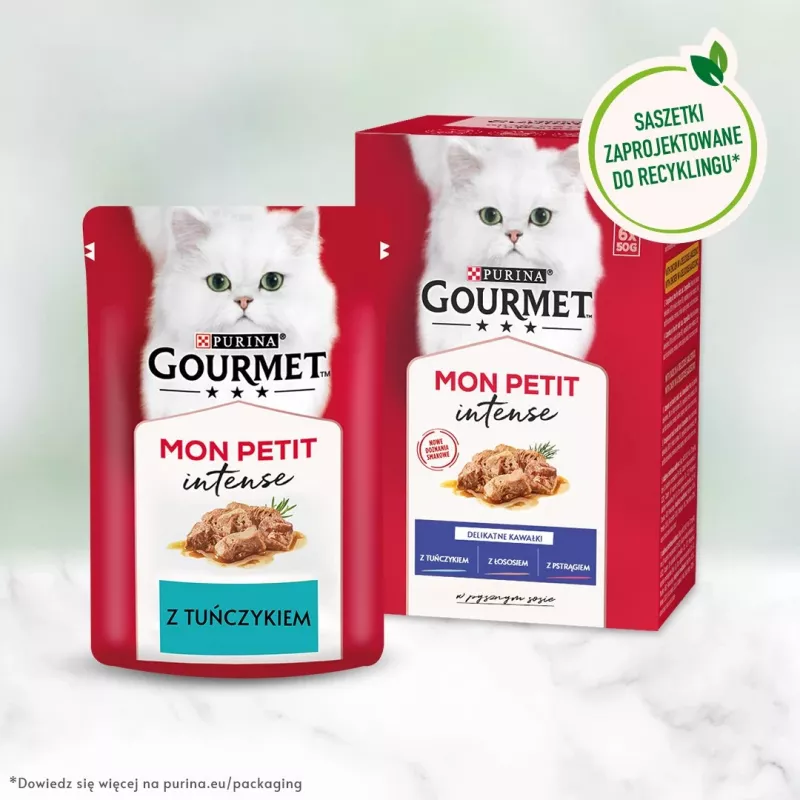 GOURMET Mon Petit Fish Mix - mokra karma dla kota - 6 x 50 g