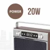Przenośne radio MANTA RDI917PRO z Bluetooth i odtwarzaniem USB