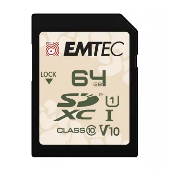 Emtec 64 GB UHS-I SDHC V30/V10 Outdoor