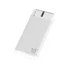 Power bank EnerGo 10000mAh biało-czarny