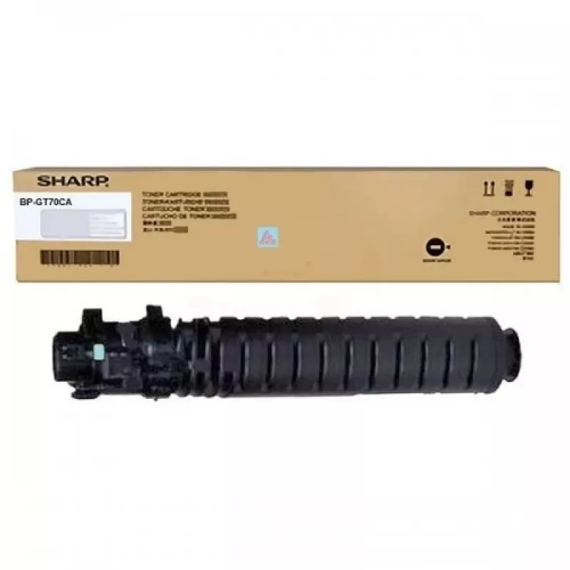 Sharp BPGT70CA kaseta z tonerem 1 szt. Oryginalny cyjan