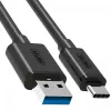 UNITEK Y-C474BK kabel USB USB 3.2 Gen 1 (3.1 Gen 1) 1 m USB A USB C Czarny
