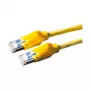 Datwyler DATWYLER - kabel krosowy - RJ-45 (M) - RJ-45 (M) - 5 m - kabel SSTP - KAT. 6 - bezhalogenowy - żółty (21.05.0052)