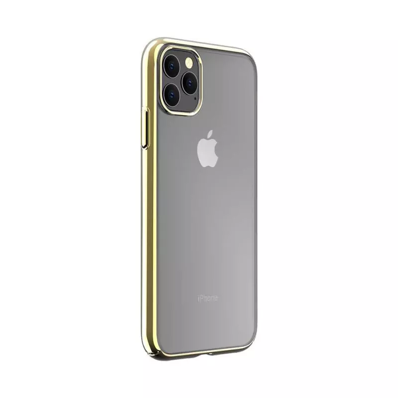 Etui ochronne twarde Devia Glimmer series dla iPhone 11 Pro — złoty, obudowa PC