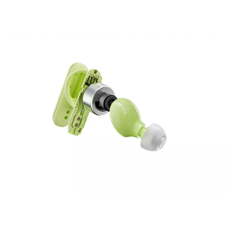 Słuchawki douszne True Wireless Skullcandy Smokin’ Buds – zielone, wewnątrzkanałowe, 20–20000 Hz, 0,0406 kg