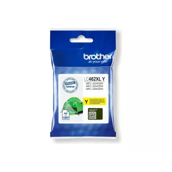 Wkład Brother LC462XLY 1 szt. Oryginalny High (XL) Yield żółty