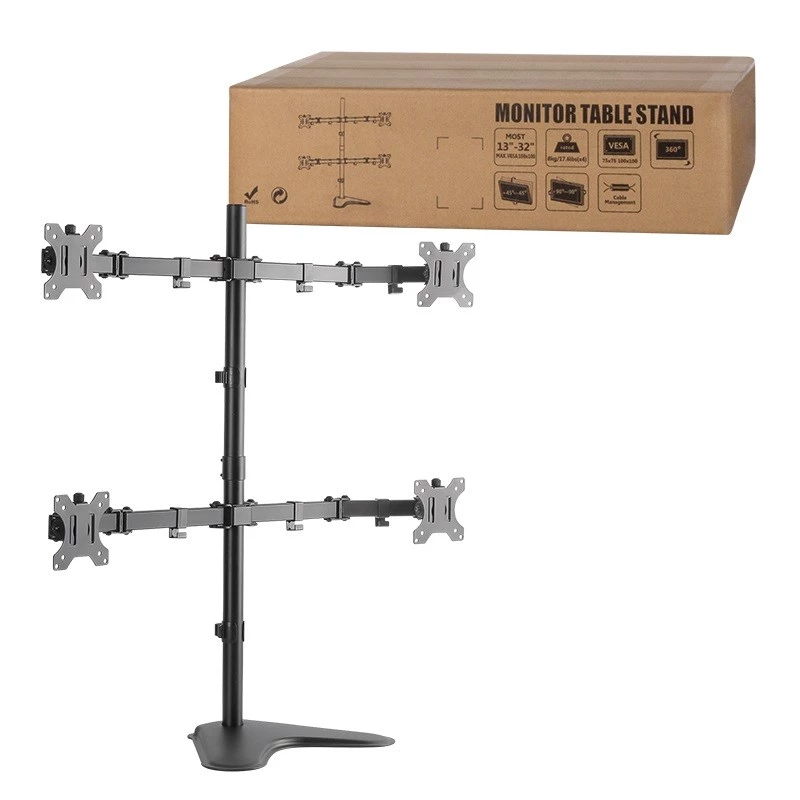 Uchwyt do monitora LogiLink BP0046 81,3 cm (32 cale) Biurko Stal nierdzewna