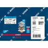 Bosch Expert N880 - Polierfilz - für Edelstahl, nicht eisenhaltiges Metall, universell einsetzbar, Stahlplatten, Farbe auf Holz - 20 Stücke - Scheibe 