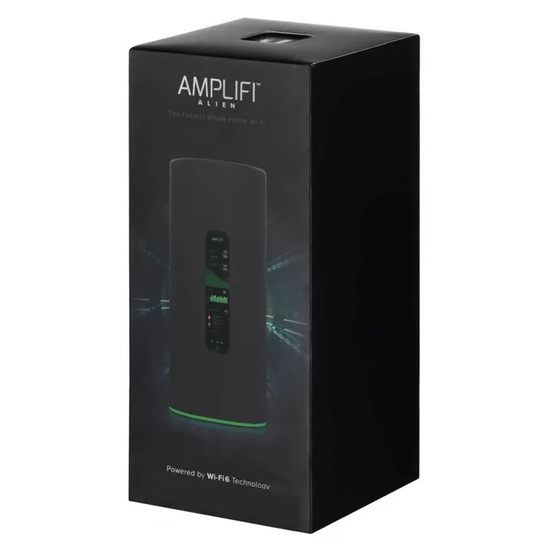 Router bezprzewodowy AmpliFi Alien Gigabit Ethernet Dwuzakresowy (2,4 GHz / 5 GHz) Czarny, Zielony