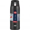 Kubek termiczny EMSA N2151700 0,4 l, czarny mat, pokrywka z klapką
